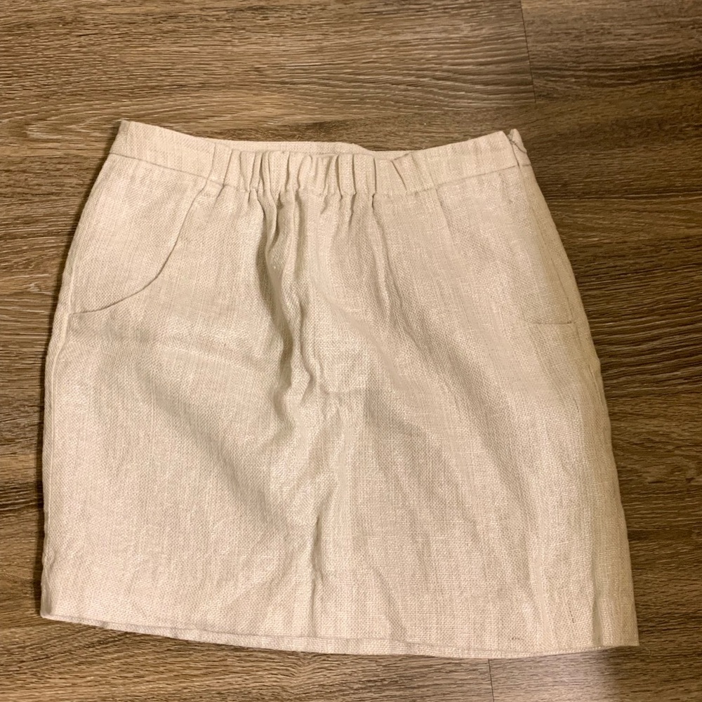 Business skirt with pockets